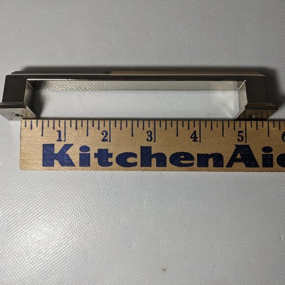 NEW- Set of 10 - Tunny Ladder Cabinet Handles - Shiny Nickle Finish - 5" - Picture 10 of 12